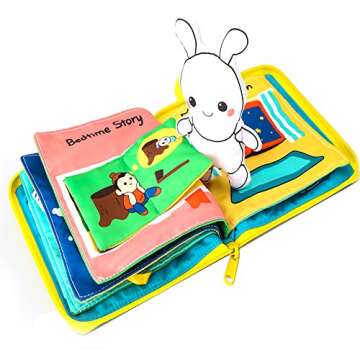 Touch and Feel Cloth Book - Sensory Fun for Babies and Toddlers