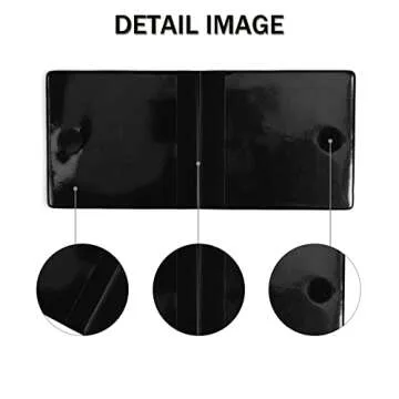 UYYE Compact Car Registration Card Holder - 2 Pack