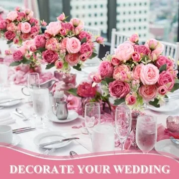 Yuxung Artificial Peonies for Weddings and Home Decor
