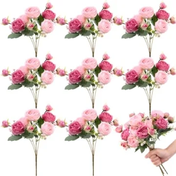 Yuxung Artificial Peonies for Weddings and Home Decor