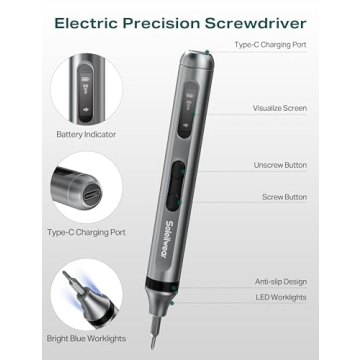 Mini Electric Screwdriver Kit - Essential for DIY Enthusiasts