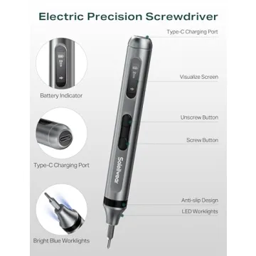Mini Electric Screwdriver Kit - Essential for DIY Enthusiasts