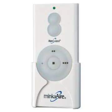 MINKA-AIRE Orb Ceiling Fan in Bright Brass and Soft Brass.