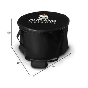 Outland Living Firebowl UV and Weather Resistant 760 Standard Carry Bag, Fits 19-Inch Diameter Outdoor Portable Propane Gas Fire Pit