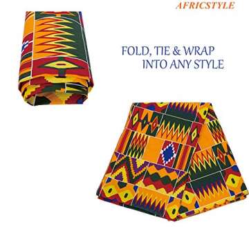 Vibrant AFRICSTYLE African Headwraps for Fashionable Women Turbans