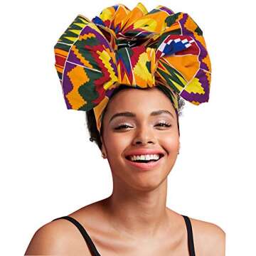 Vibrant AFRICSTYLE African Headwraps for Trendy Look