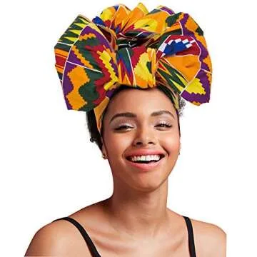 Vibrant AFRICSTYLE African Headwraps for Trendy Look