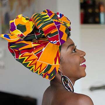 Vibrant AFRICSTYLE African Headwraps for Trendy Look