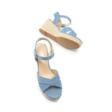DREAM PAIRS Comfortable Wedge Sandals for Summer Style
