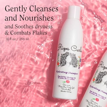 Rizos Curls Hydrating Shampoo for Soft Healthy Curls 10 oz