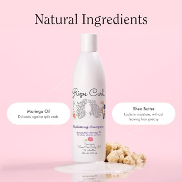 Rizos Curls Hydrating Shampoo for Soft Healthy Curls 10 oz