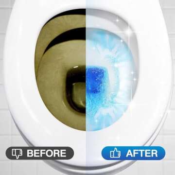 Vacplus Automatic Toilet Cleaner Tablets for Easy Clean