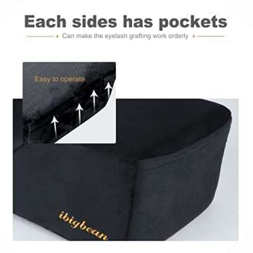 Eyelash Extension Foam Pillow for Comfort and Convenience