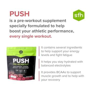 SFH Push Pre-Workout Powder - Clean Performance Energy
