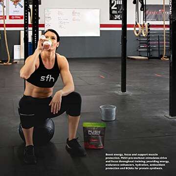 SFH Push Pre-Workout Powder - Clean Performance Energy