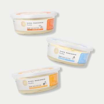 Shea Radiance P.U.R.E Raw Shea Butter |100% Natural & Unrefined Body Butter | Soothes, Softens, & Increases Collagen | Long Lasting Moisture | Moisturizer for Sensitive Skin | Orange & Clove (7.5 oz)