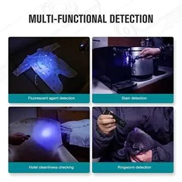 OLIGHT Arkfeld UV Flashlight for Pet Urine Detection
