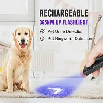 OLIGHT Arkfeld UV Flashlight for Pet Urine Detection