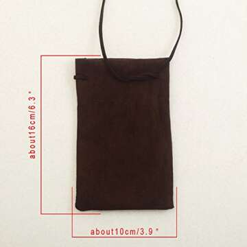 Stylish BLESSUME Medieval Pouch for Costumes and Daily Use