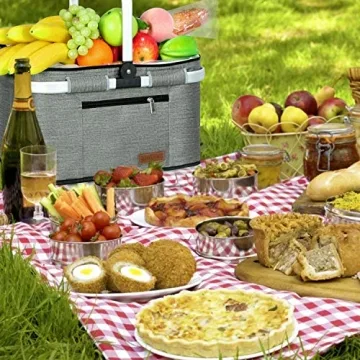 LIQING 35L Insulated and Stylish Picnic Basket