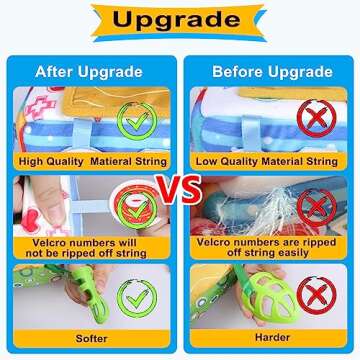 VPOJOY Baby Tissue Box Toy, Soft Montessori Tissue Box Baby Toys 6 to 12 Months, High Contrast Crinkle Paper Sensory Silk Scarves Toys for 1 Year Old Boys Girls Kids Early Learning Gifts