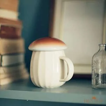 CYOIDAI Kawaii Mushroom Mug - Cute 300ml Coffee Cup