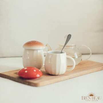 CYOIDAI Kawaii Mushroom Mug - Cute 300ml Coffee Cup