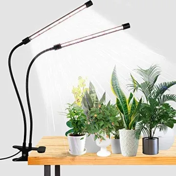 GooingTop LED Grow Light: 6000K Full Spectrum Plant Lamp for Home & Garden