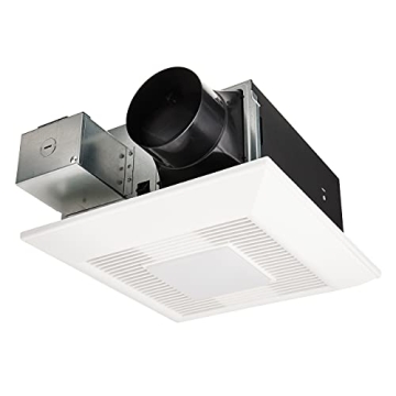 Panasonic WhisperFit DC Retrofit Fan with Dimmable LED Light - Quiet, Energy Star Certified