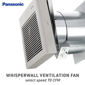 Panasonic WhisperFit DC Retrofit Fan with LED Light