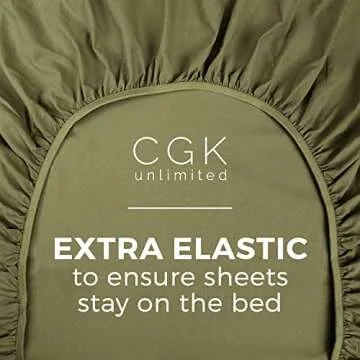Extra Soft Full Size Fitted Sheet - Hotel Quality Luxury
