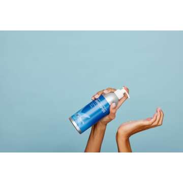 Plaine Products Eco-Friendly Shampoo and Conditioner - Rosemary, Mint, Vanilla - Sulfate Free, 16 oz (Refillable Bottles with Pumps)