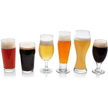 Libbey Craft Brews Assorted Beer Glasses for Beer Lovers