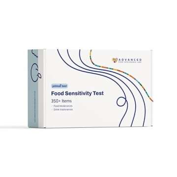 AFIL | Food & Drinks Sensitivity Intolerance Testing Kit for Adults & Kids | 350+ Items, Gluten, Dai...