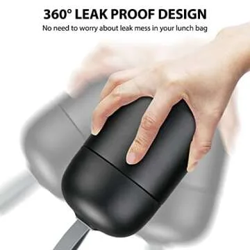 BEAQUEE 17 Oz Soup Thermos for Hot Food on-the-Go