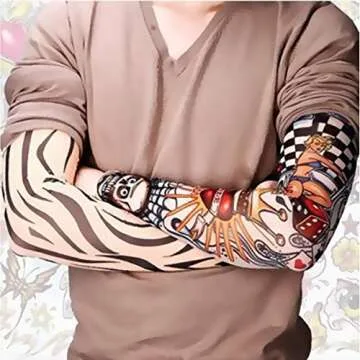 Stylish Akstore Temporary Tattoo Arm Sleeves for Events