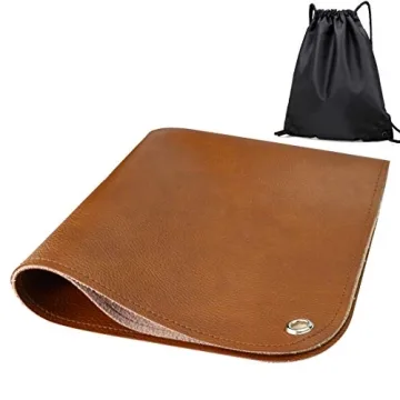 Buy Linkidea Vegan Leather Splat Mat for Easy Clean Up