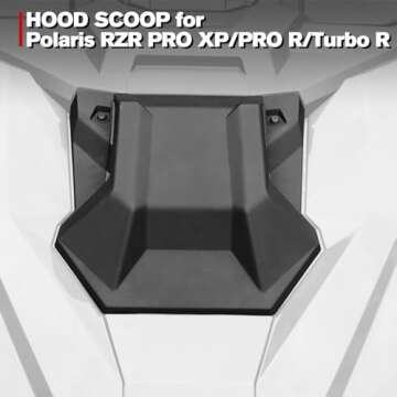 A & UTV PRO Turbo Hood for Polaris RZR PRO XP 2020-2024, Hood Scoop for RZR PRO R/Turbo R 2022 2023,...