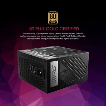 MSI MPG A1000G 1000W PCIe 5 Gaming Power Supply