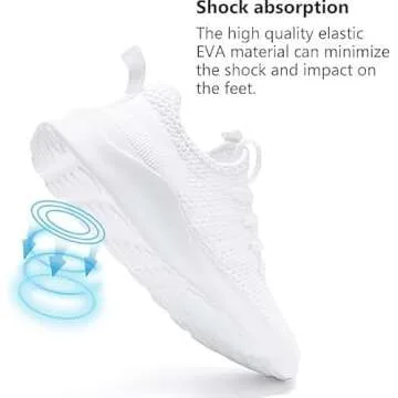 WYGRQBN Women's Lightweight Walking & Running Shoes