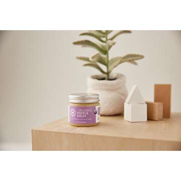 The Honest Company Organic Nipple Balm | USDA Certified Organic | Hypoallergenic | Paraben Free | Shea Butter & Tamanu Oils | Safe for Nursing Moms | 1.8 Ounces
