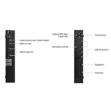 Dell Wyse 7040 Mini Desktop Computer with Intel i5 and 16GB RAM