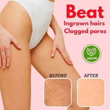 Muun Bikini Area Exfoliator for Smooth Radiant Skin