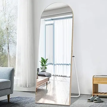 NeuType Arched Full Length Mirror - Elegant & Safe Design