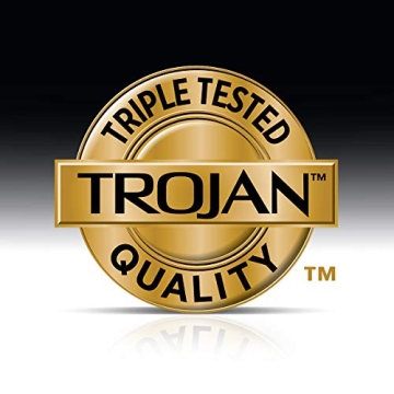 Trojan Magnum Large Size Lubricated Condoms - 12 Count