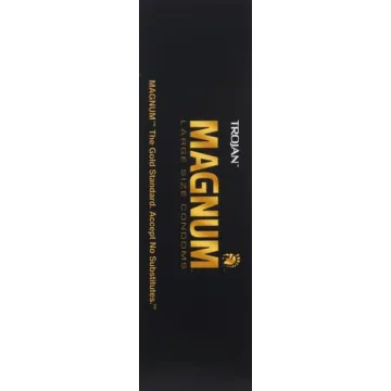 Trojan Magnum Large Size Lubricated Condoms - 12 Count