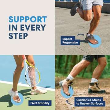 Dr. Frederick's Original Hammer Toe Gels - 2 Pairs - Hammertoe Support Crest for Women & Men - Cushion & Temporary Splint for Toe Alignment, Crooked Toes, and Pain Relief - White - 3 Loop Design