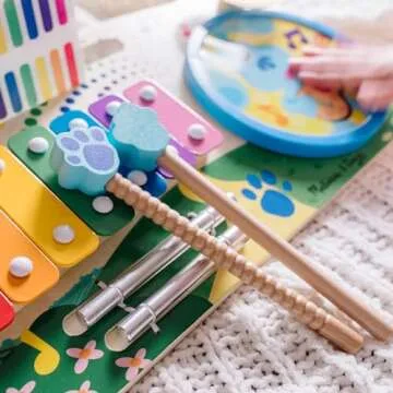 Melissa & Doug Blue's Clues Wooden Music Maker Board