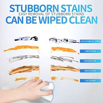 (25 Count) Dr.WOW Extra Durable Magic Cleaning Sponges, Premium Eraser Sponges for Multi-Purposes,Extra Thick Eraser Sponge in Bulk,Kitchen,Bathroom,Toilet,Floor