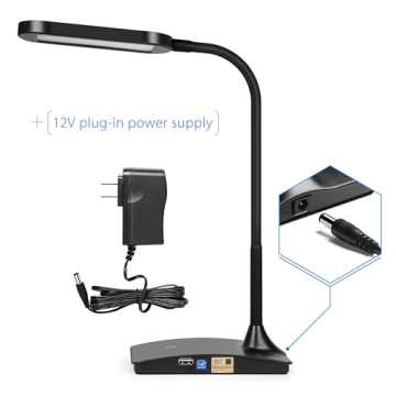 Ultimate IVY LED Desk Lamp with USB Charging for Home